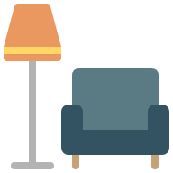 house with furniture