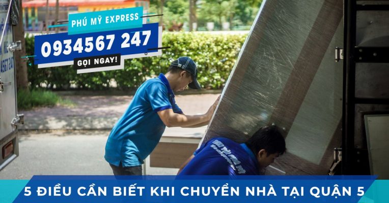 Chuyển nhà quận 5