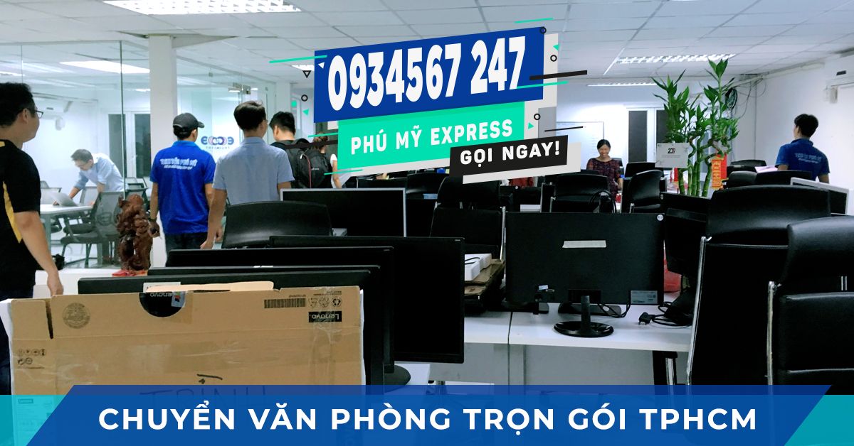 Dịch vụ chuyển văn phòng trọn gói TPHCM