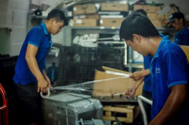 Dịch vụ di dời kho xưởng