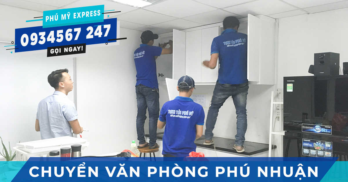 Chuyển văn phòng Phú Nhuận