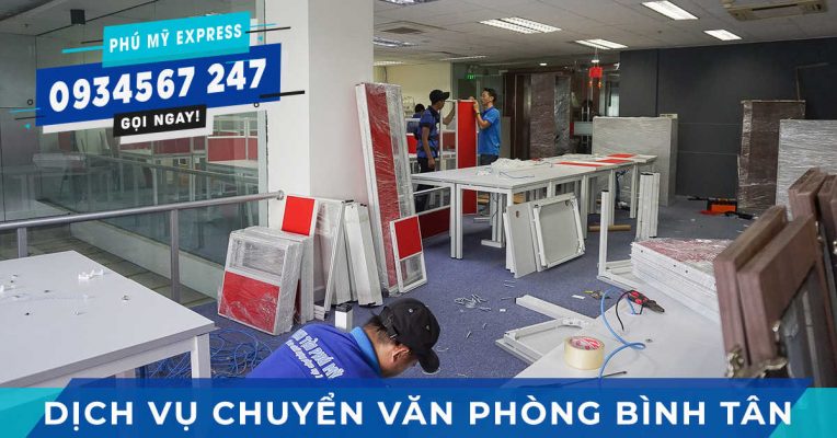 Dịch vụ chuyển văn phòng Bình Tân