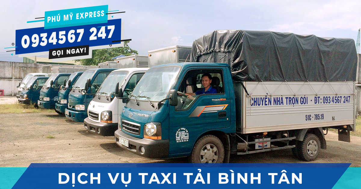 Dịch vụ Taxi tải Bình Tân