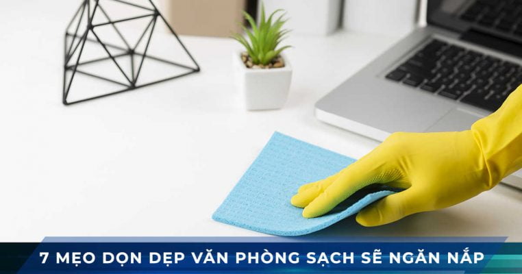 7 meo don dep van phong sach se ngan nap