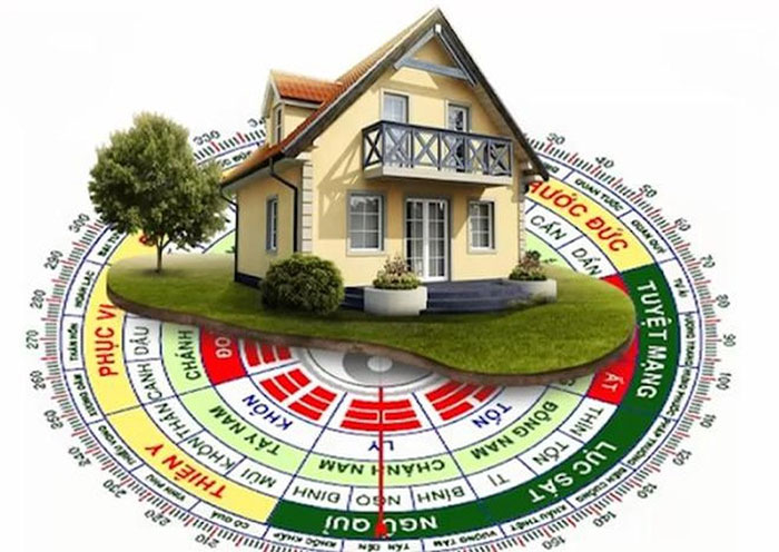 Phong thuy hướng cửa nhà cũ
