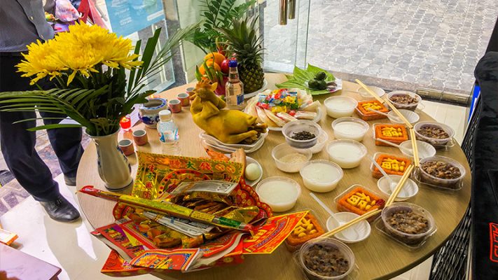 Lễ vật cúng khai trương