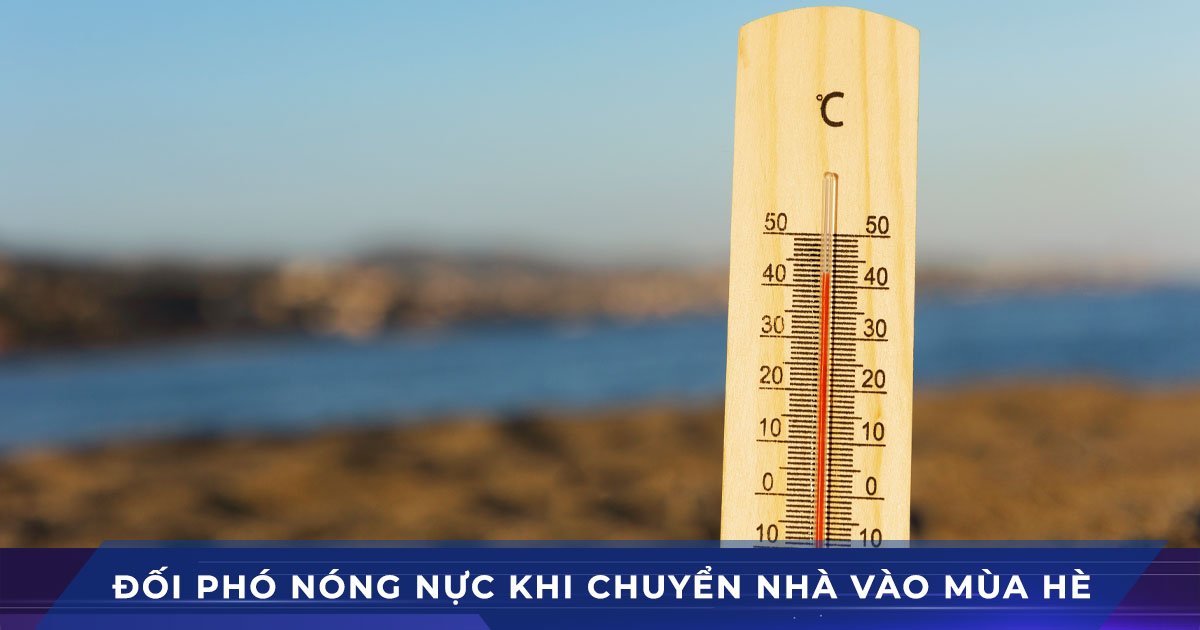 chuyển nhà mùa hè nóng nực