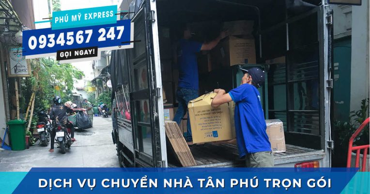 Chuyển nhà Tân phú trọn gói giá rẻ