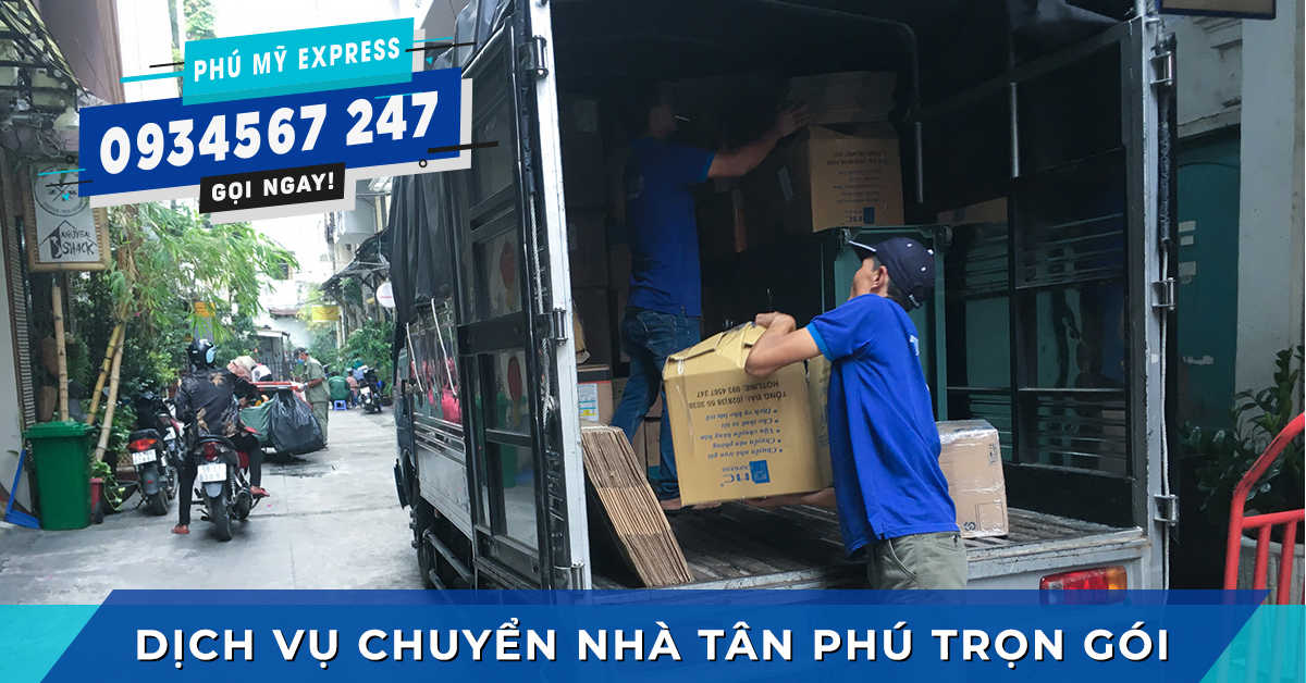 Chuyển nhà Tân phú trọn gói giá rẻ