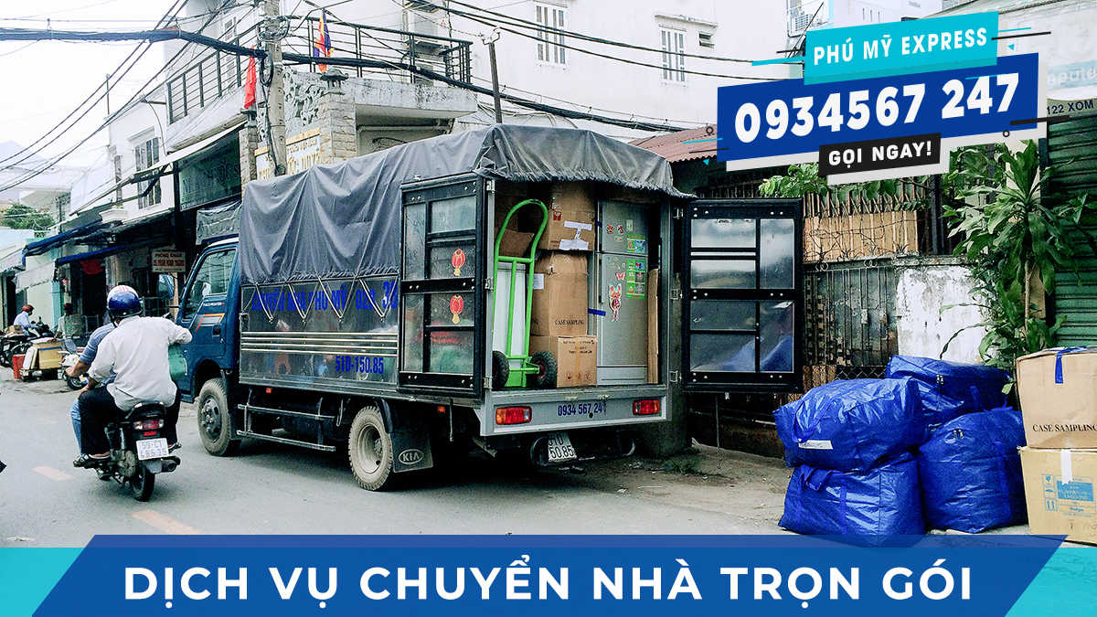 Chuyển nhà Hóc Môn của Phú Mỹ Express