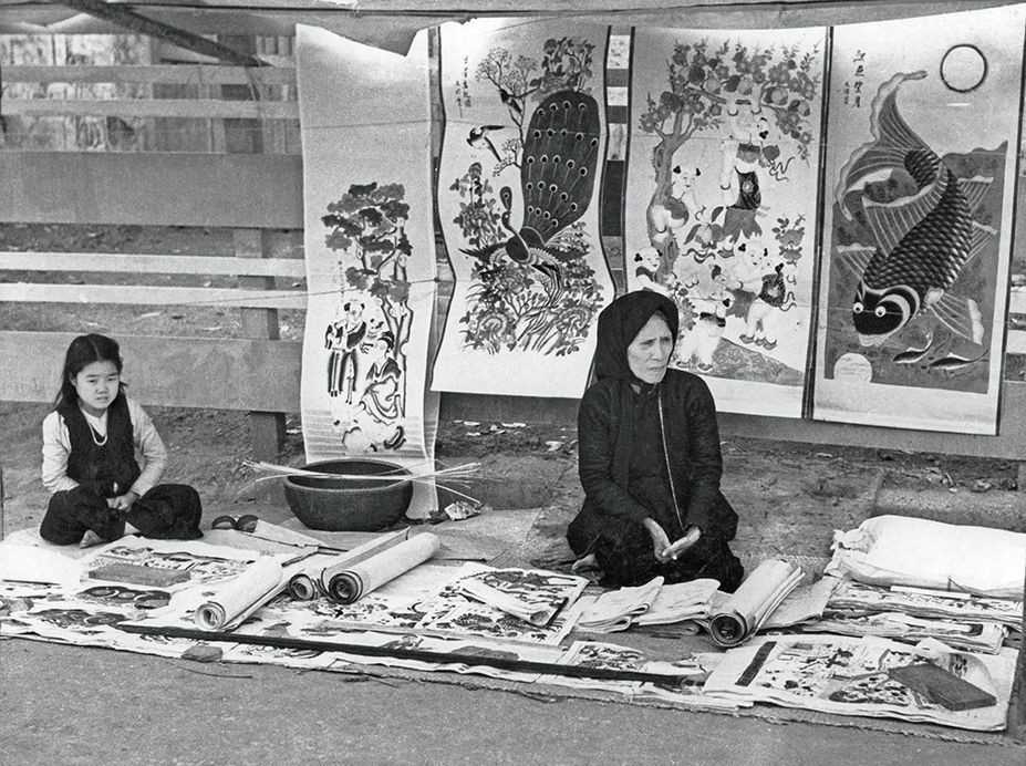 ban tranh treo ngay tet ha noi