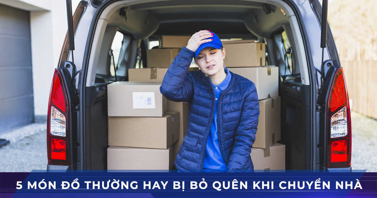 5 mon do de quen khi chuyen nha