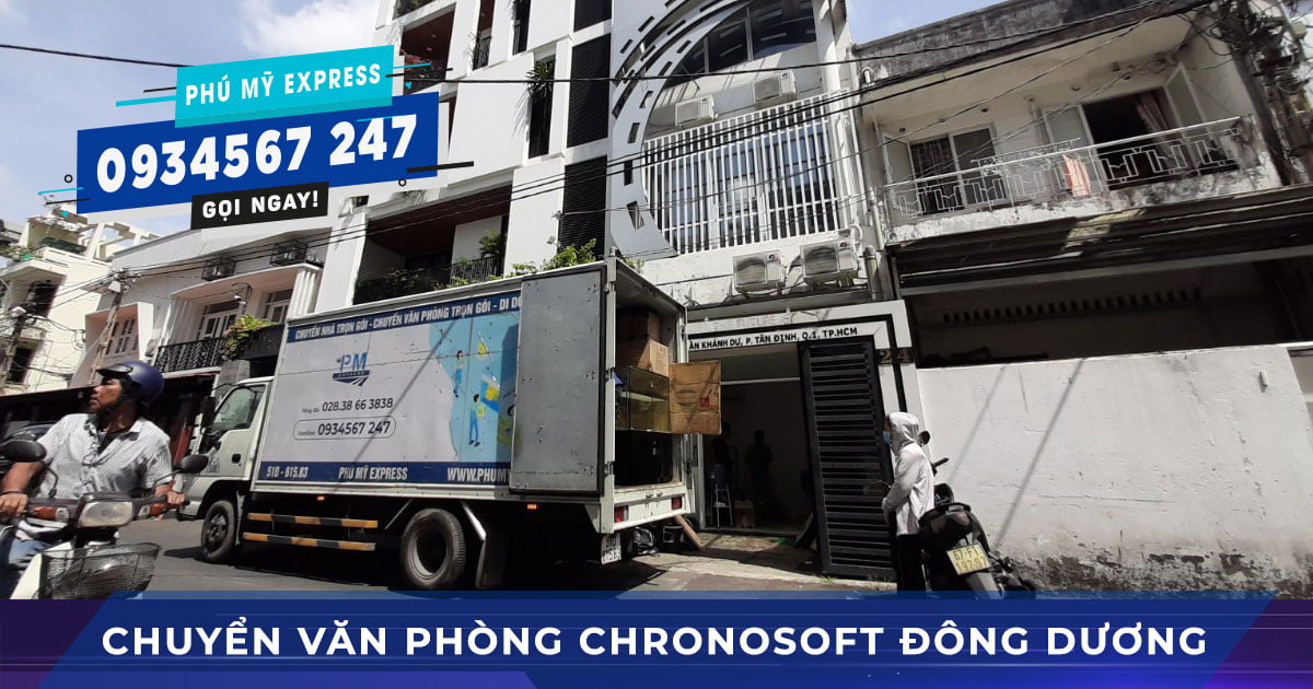 chuyển văn phòng chronosoft đông dương