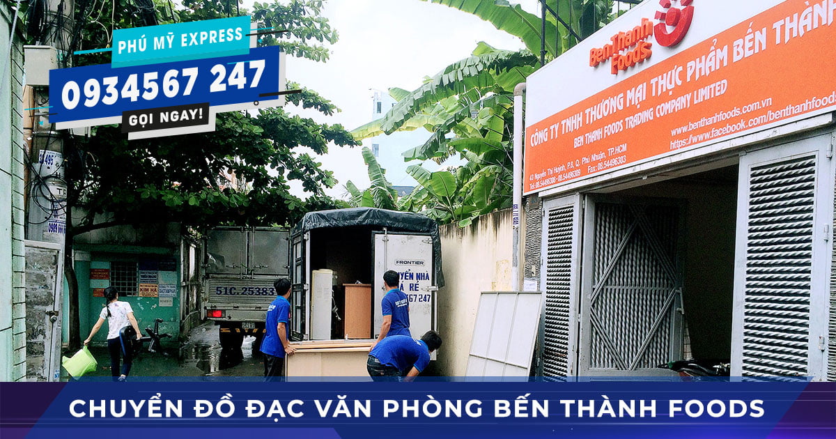 van chuyen do dac van phong ben thanh foods